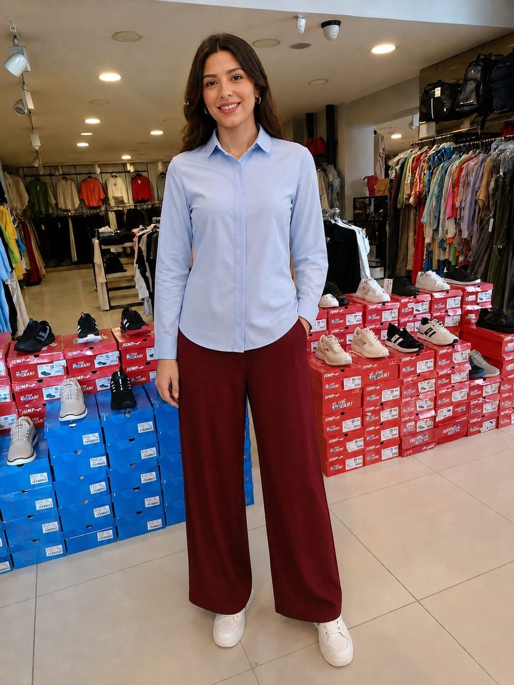 GömlekMy Style Lilyum Klasik Kadın GömlekMY STYLE472712642