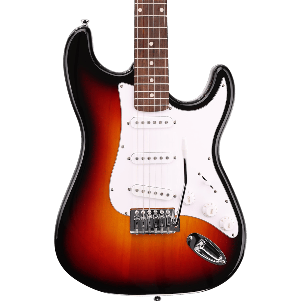 Arrow Tonecaster ST 111 Elektro Gitar Tobacco Burst Rosewood/White