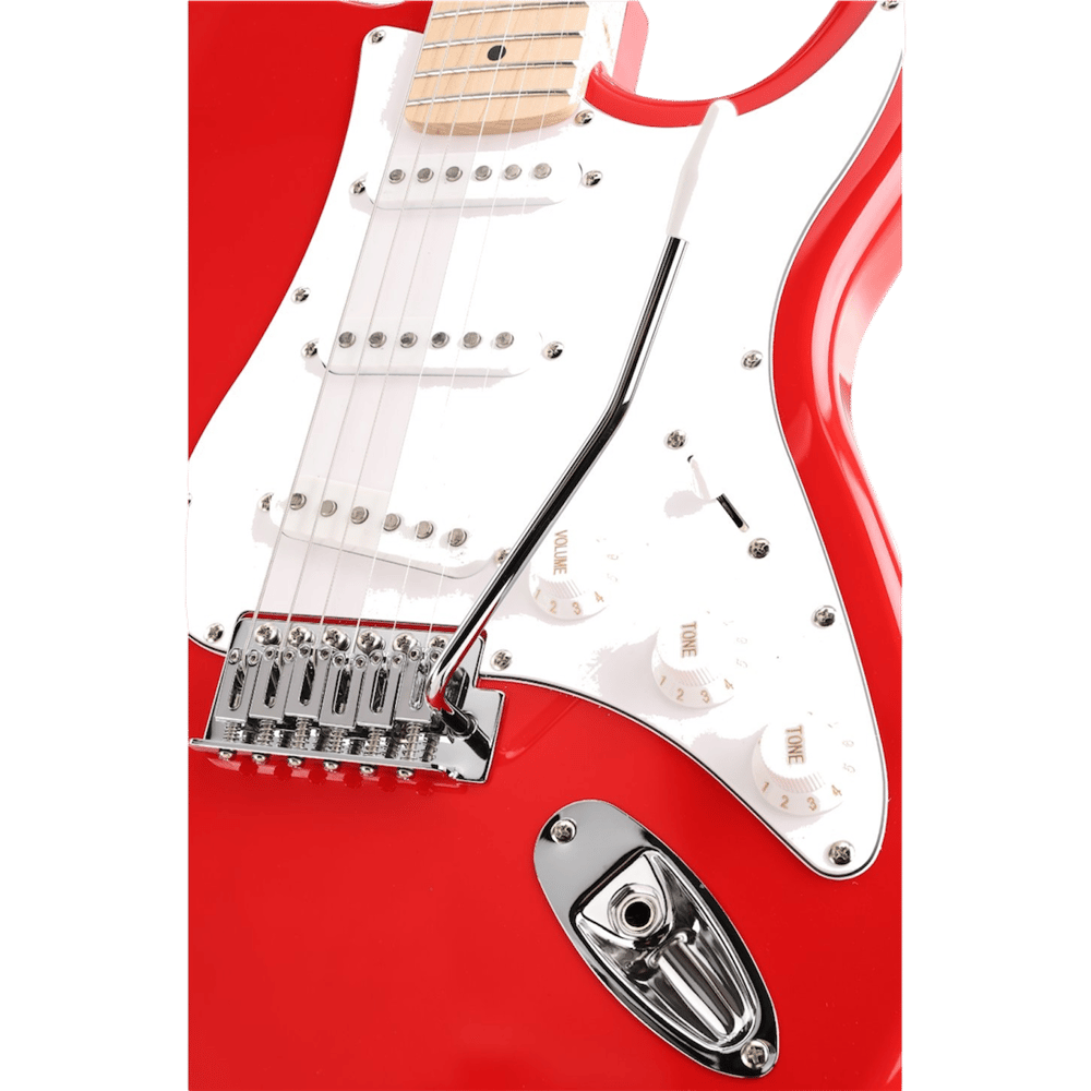 Arrow Tonecaster ST 111 Elektro Gitar Hot Rooster Maple/White