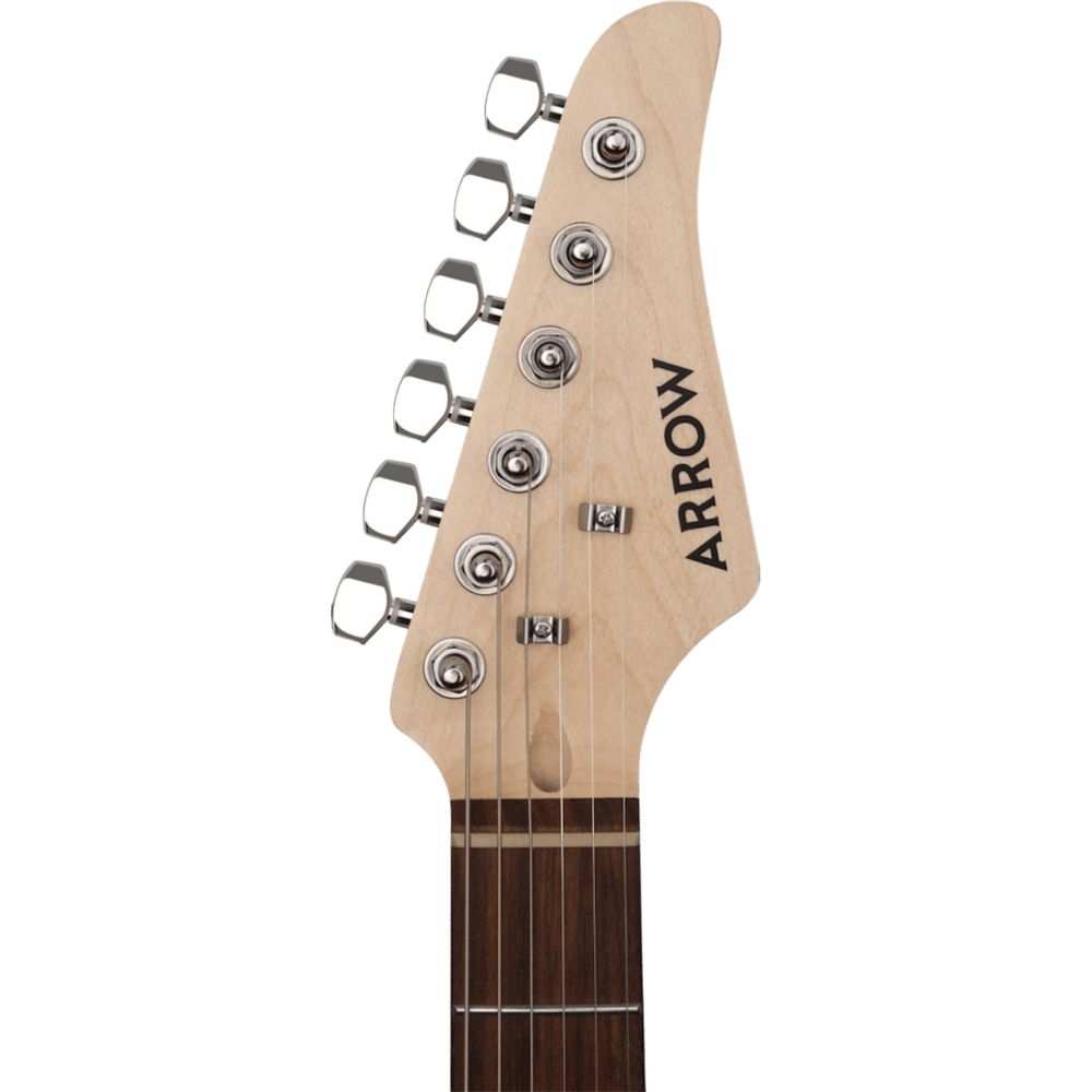 Arrow Tonecaster ST 211 Elektro Gitar Abyss Black Rosewood/T-shell