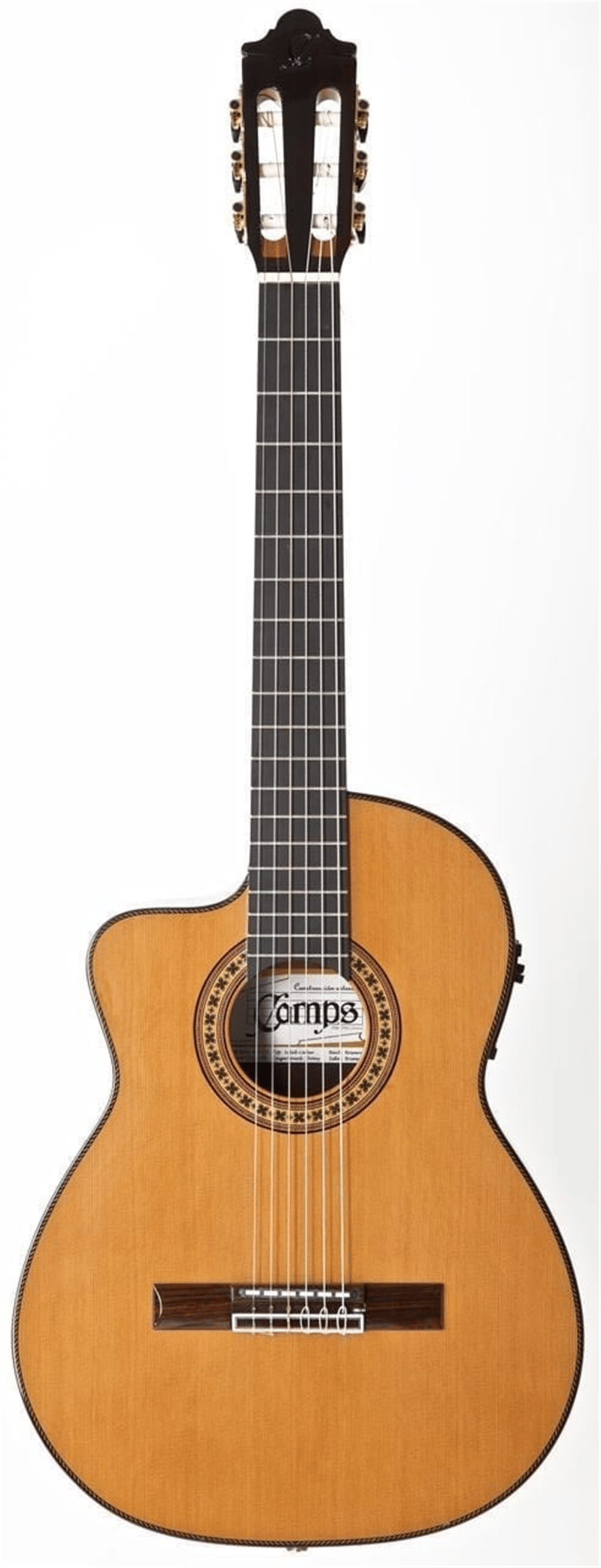 Camps NAC4LH Elektro Klasik Gitar Solak Sedir Kapak Pro-Blend