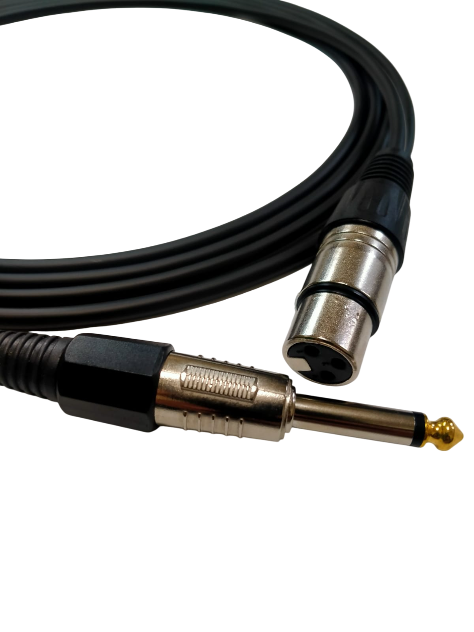 Clam CL-CJXLRD3 6,3 mm Mono / XLR Dişi 3 Metre Enstrüman Kablosu