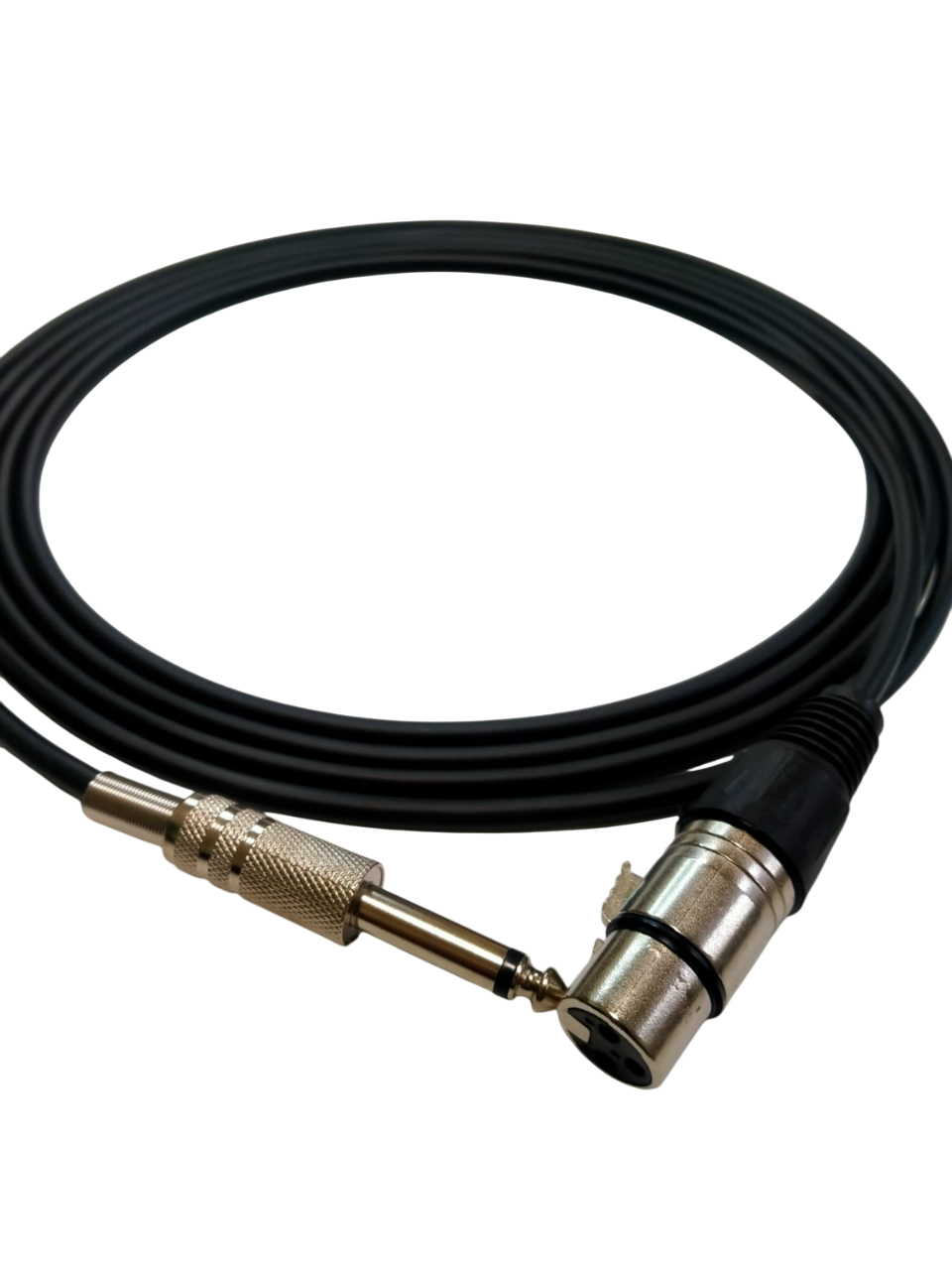 RHN CL-SJXLRD15 6,3 mm Mono Jak–XLR Dişi 1,5 Metre Enstrüman Kablosu