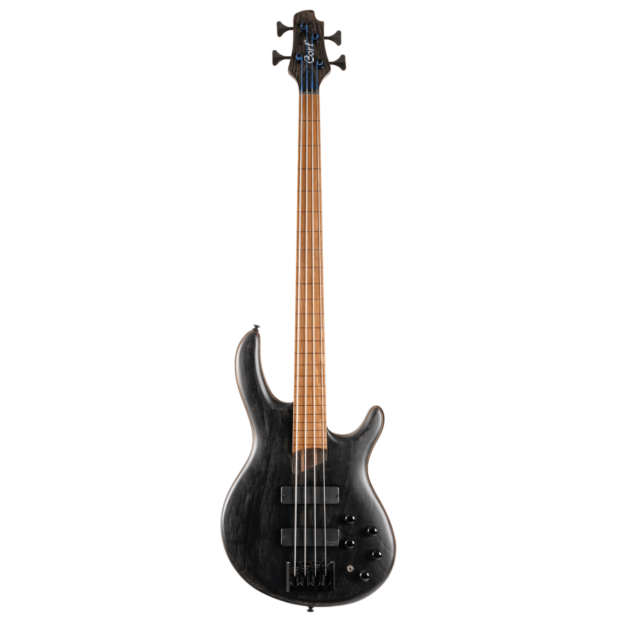 Cort B4 ELEMENT FL OPTB Bas Gitar 4 Telli Perdesiz Siyah