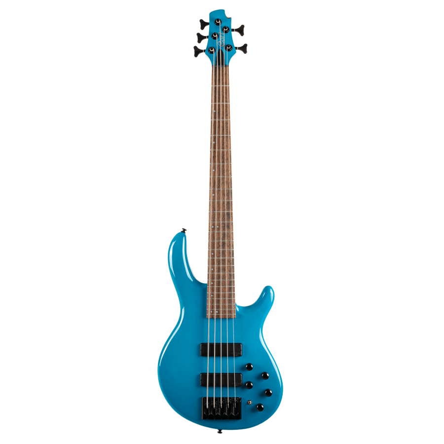 Cort C5 DELUXE CBL Bas Gitar 5 Telli Şeker Mavisi