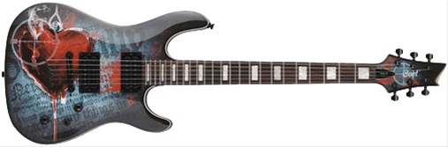 Cort KX5-FR-TF BK Desenli Siyah Elektro Gitar