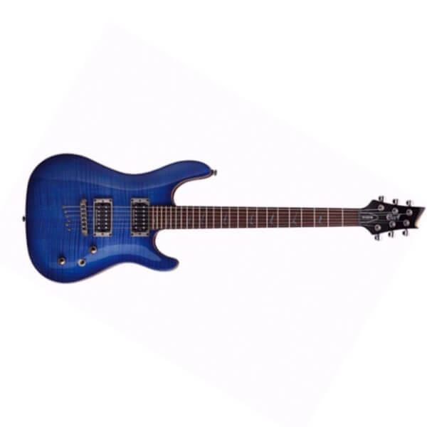 Cort KXCUSTOMBB Mavi Burst Elektro Gitar 
