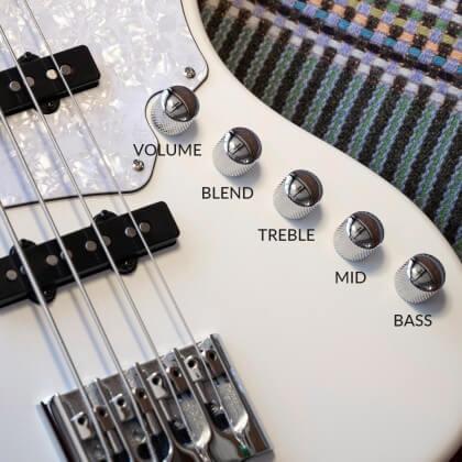Cort NJS4BK Bas Gitar 4 Telli Siyah Çantalı