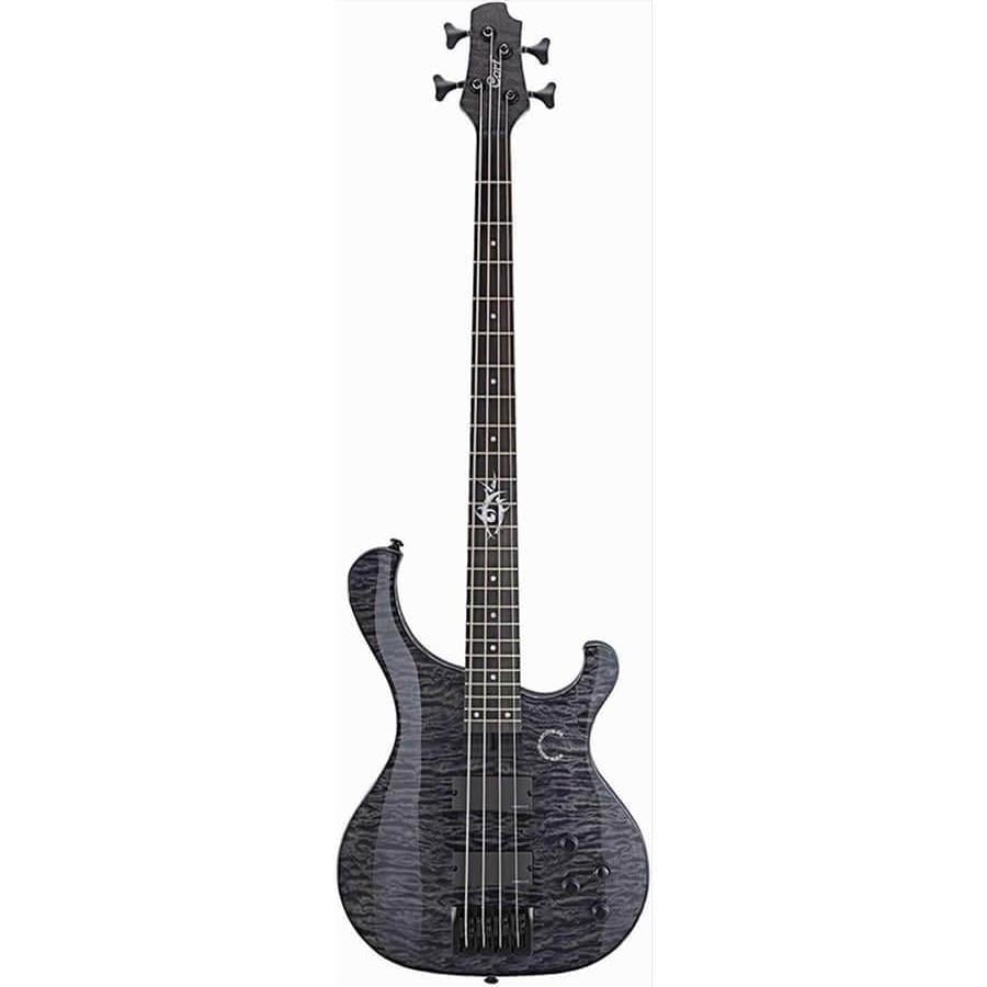 Cort T74TCGW Bas Gitar Trans Yıkanmış Kömür Grisi