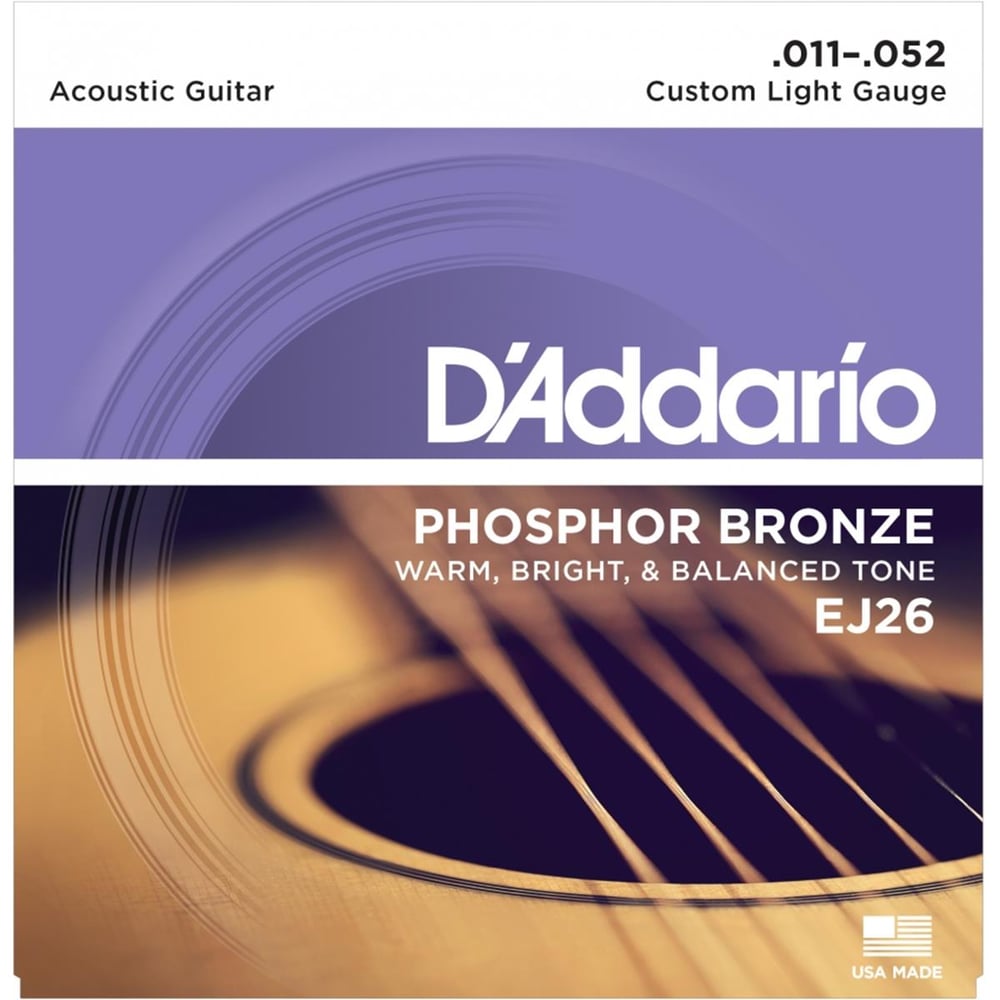 Daddario EJ26 Akustik Gitar Tel Seti