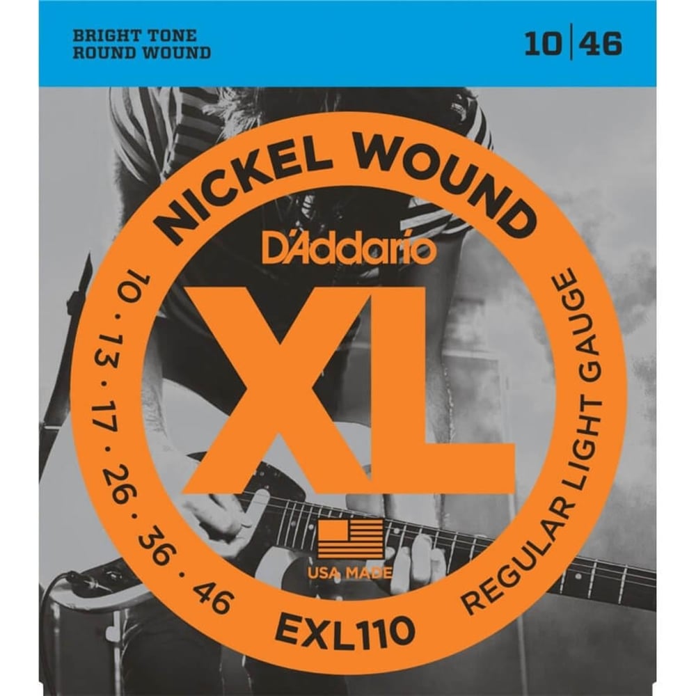 Daddario EXL110 Elektro Gitar Teli ( (10-46)