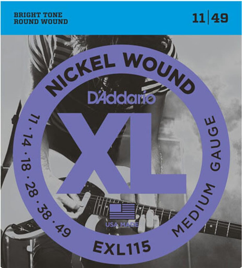 Daddarıo EXL115 Elektro Gitar Teli ( (11-49)