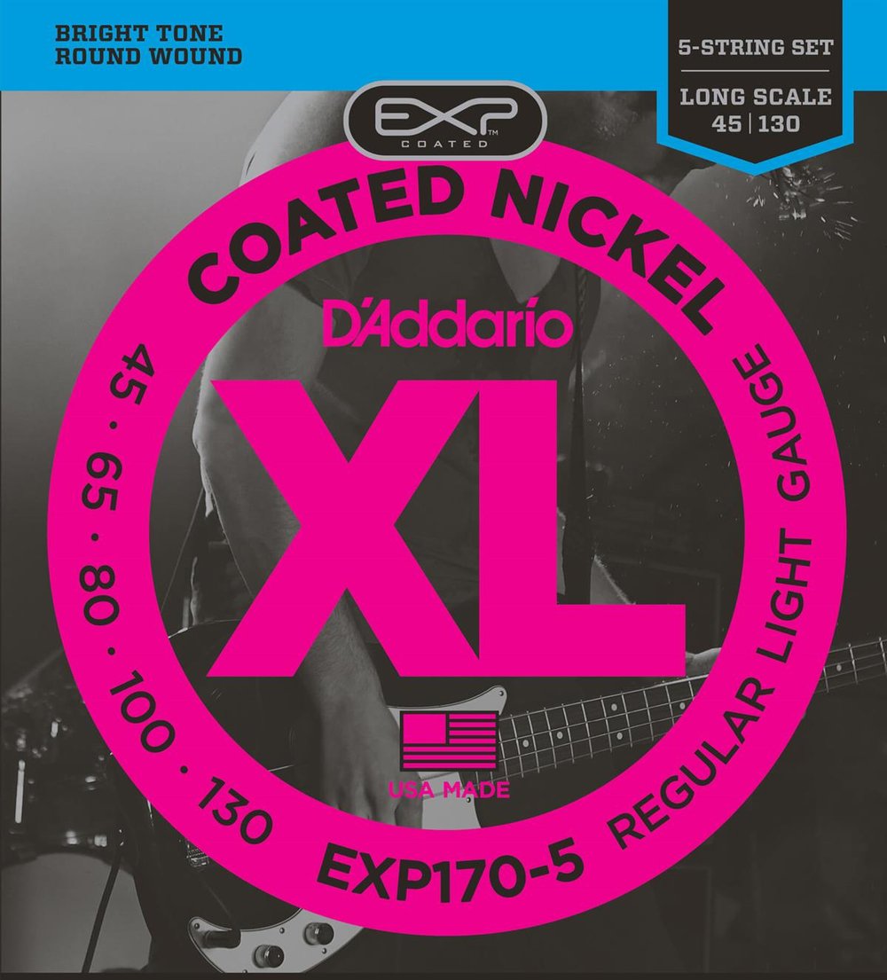 Daddarıo EXP170-5 Bas Gitar Teli (45-130)