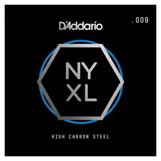 Daddario NYS009 Elektro ve Akustik Tek Tel E-(mi) Yüksek Karbonlu Çelik