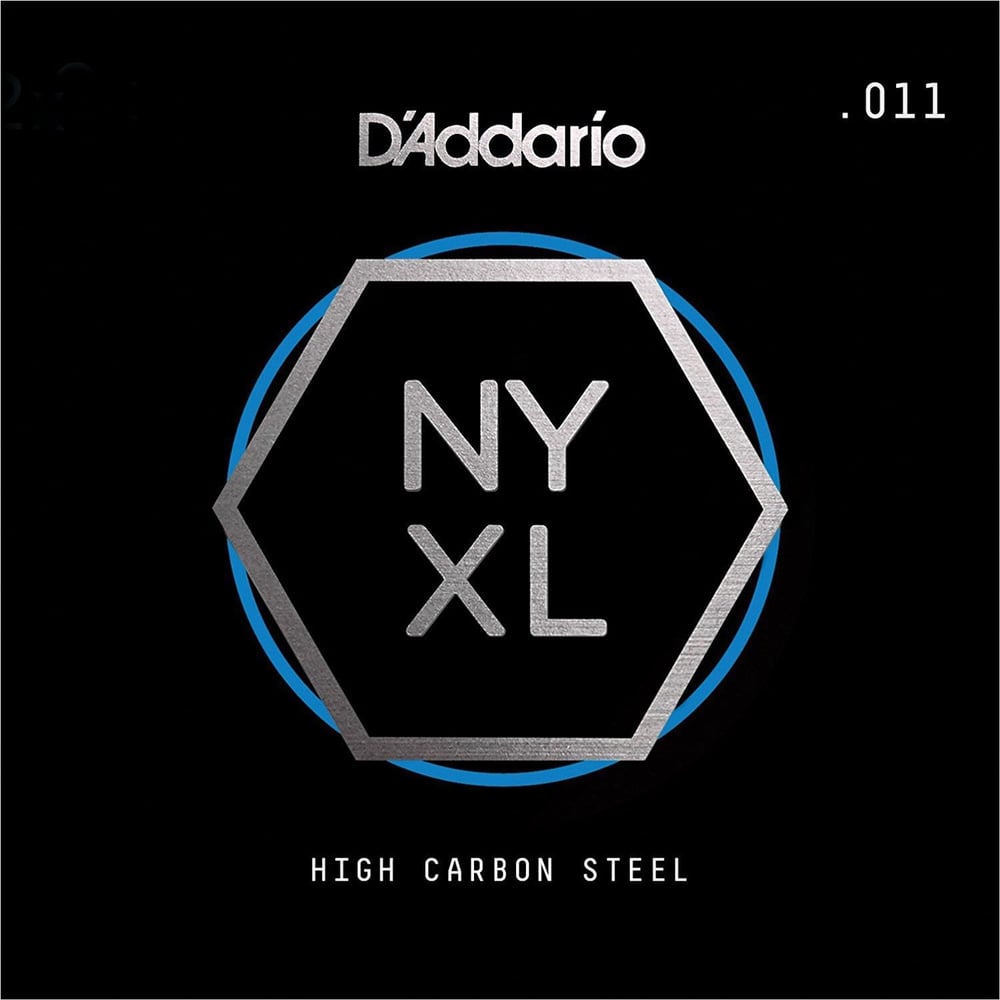 Daddario NYS011 Elektro ve Akustik Tek Tel E-(mi) Yüksek Karbonlu Çelik