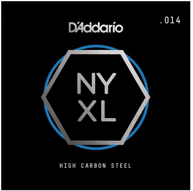 Daddario NYS014 Elektro ve Akustik Tek Tel B-(si) Yüksek Karbonlu Çelik