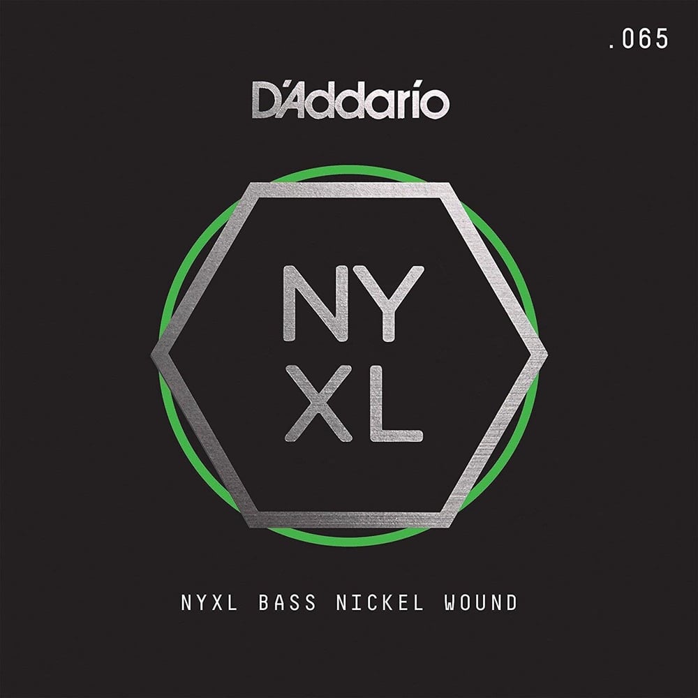 Daddario NYXLB065 Bass Tek Tel Nyxl Serisi Nikel Sarim 0.065