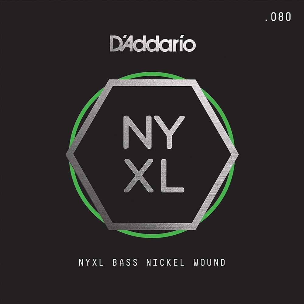 Daddario NYXLB080 Bass Tek Tel Nyxl Serisi Nikel Sarim 0.080