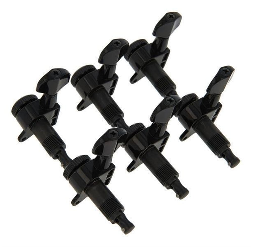 DAddario PWAT6R2 Auto-Trim Kilitli Akort Burgusu Seti (Siyah, 6lı)