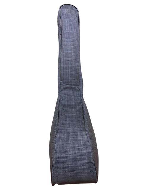 Fortex 450 Serisi Koyu Gri Kısa Sap Bağlama Kılıfı – 2 cm Pedli, Tay Tüyü İç Astar, Extra Koruma ve Ergonomik Askı