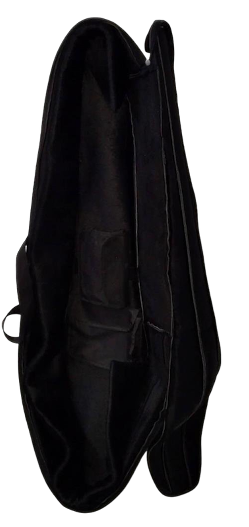 Fortex Elektro Çello Çantası – Silent Soft Case Gigbag, Su Geçirmez, 10 mm Ped, Çift Askılı