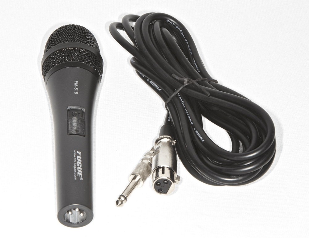 Fugue FM-818 Kablolu Dinamik Tek Yönlü 600 OHM Mikrofon