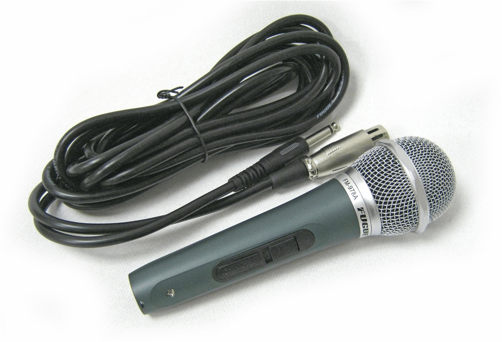 Fugue FM-978A Dinamik Mikrofon (Tek Yönlü, 600 Ohm)