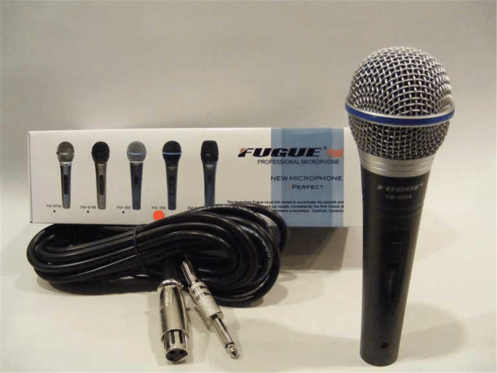 Fugue FM-999A Dinamik Mikrofon (Tek Yönlü, 600 Ohm)