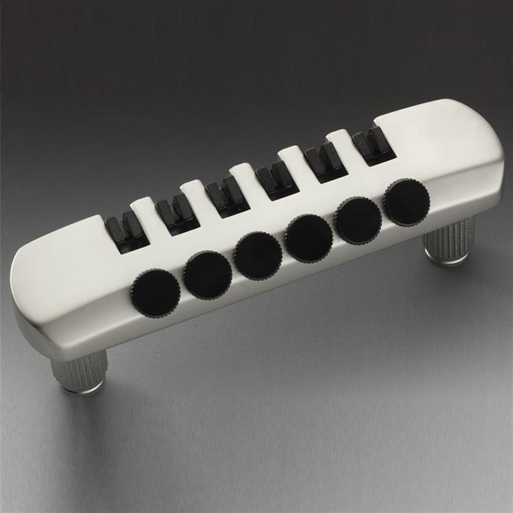 Schaller Fine-Tuning Tailpiece 12070700 SatinPearl Elektro Gitar İnce Ayarlı Kuyruk Parçası