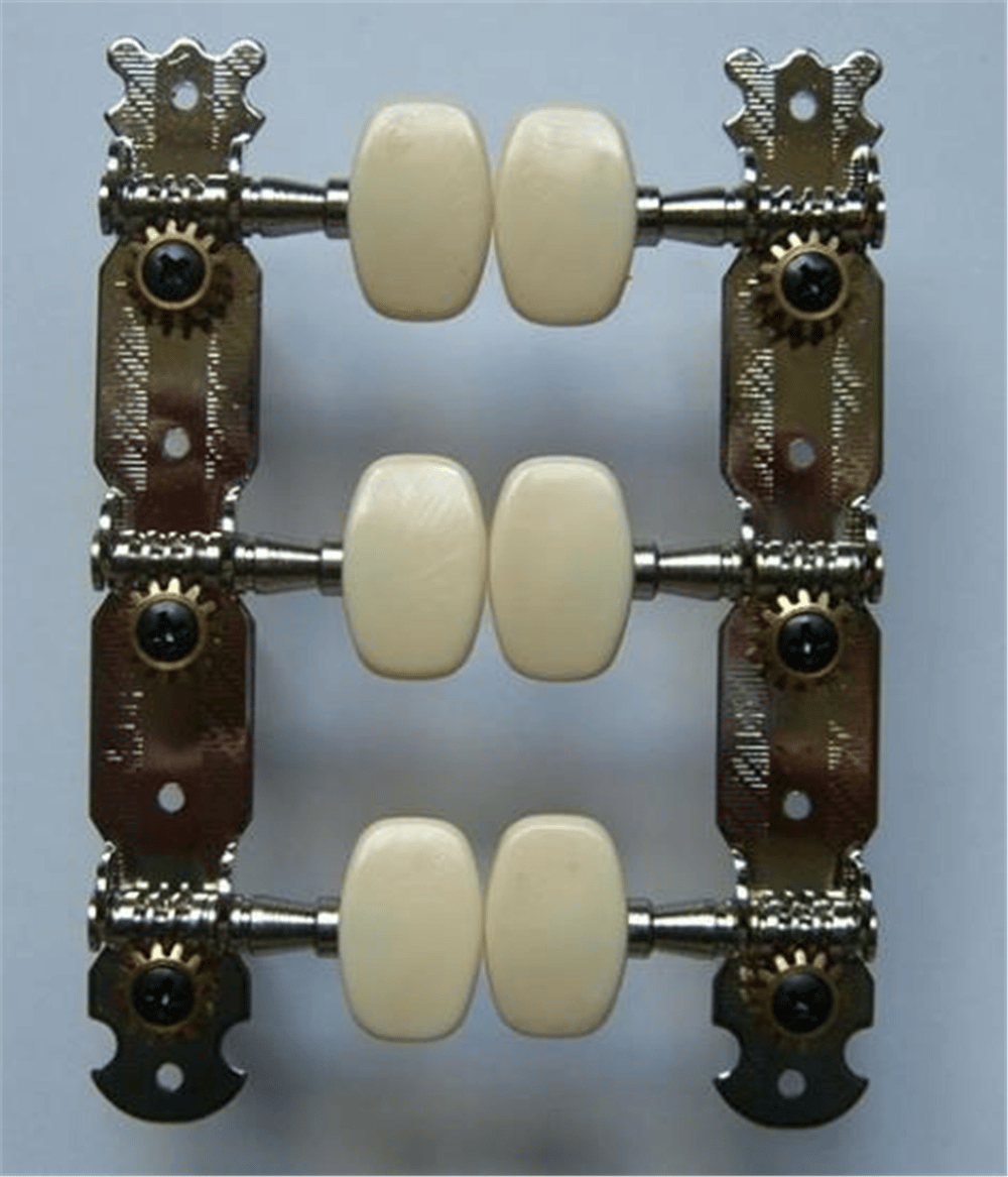 Maxtone GM22N Klasik Gitar Akort Burgusu (Nikel, 3+3, 2'li Set)