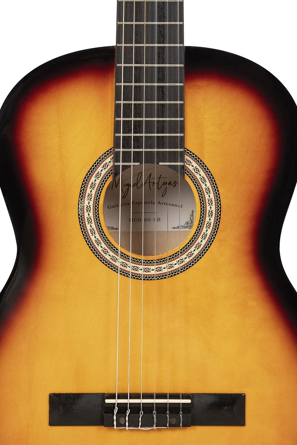 Miguel Artegas MCG60SB Klasik Gitar Sunburst