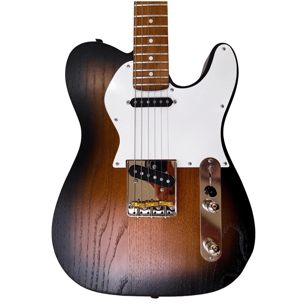 Paoletti Nancy Classic SS Elektro Gitar 02/05 Tobacco (Hardcase Dahil)