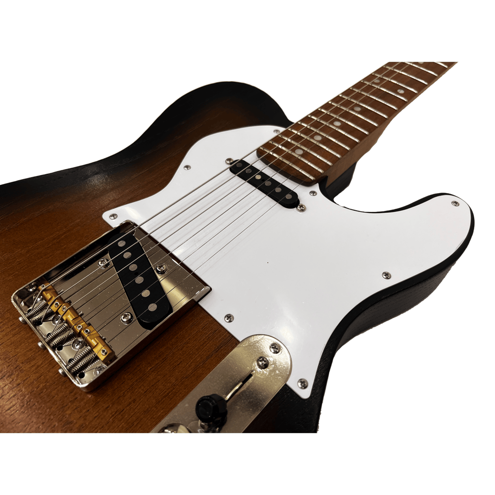 Paoletti Nancy Classic SS Elektro Gitar 02/05 Tobacco (Hardcase Dahil)