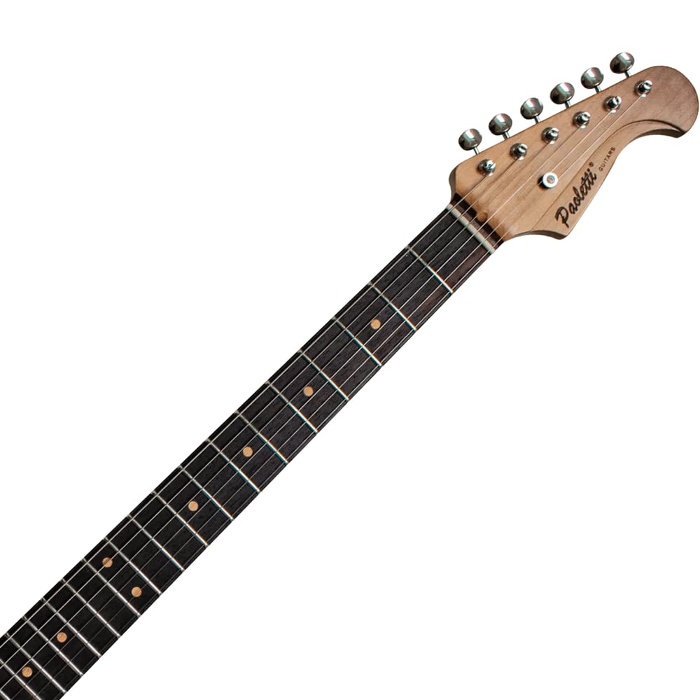 Paoletti Nancy Lounge SS Elektro Gitar 000 Natural (Hardcase Dahil)