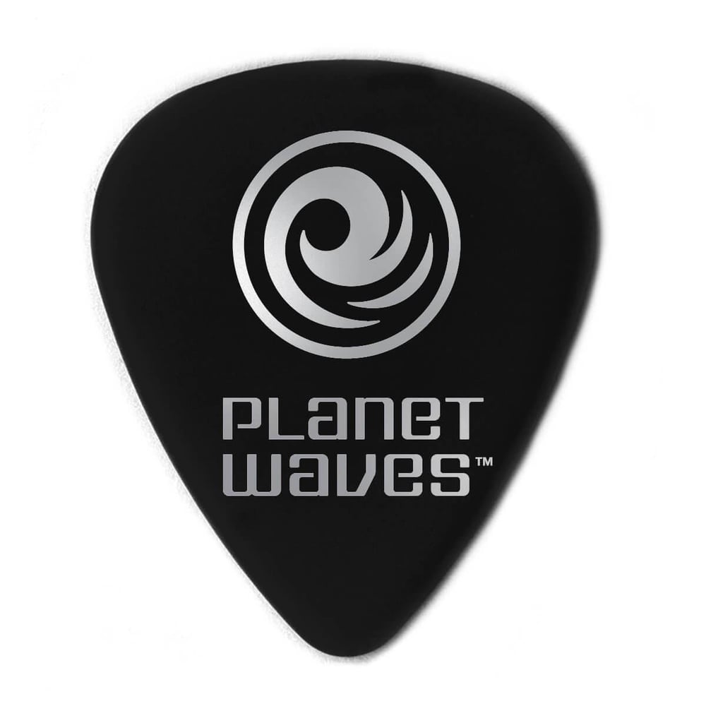Planet Waves 1CBK2-25 Light 0.50mm Celluloid Siyah Pena 25'li Paket