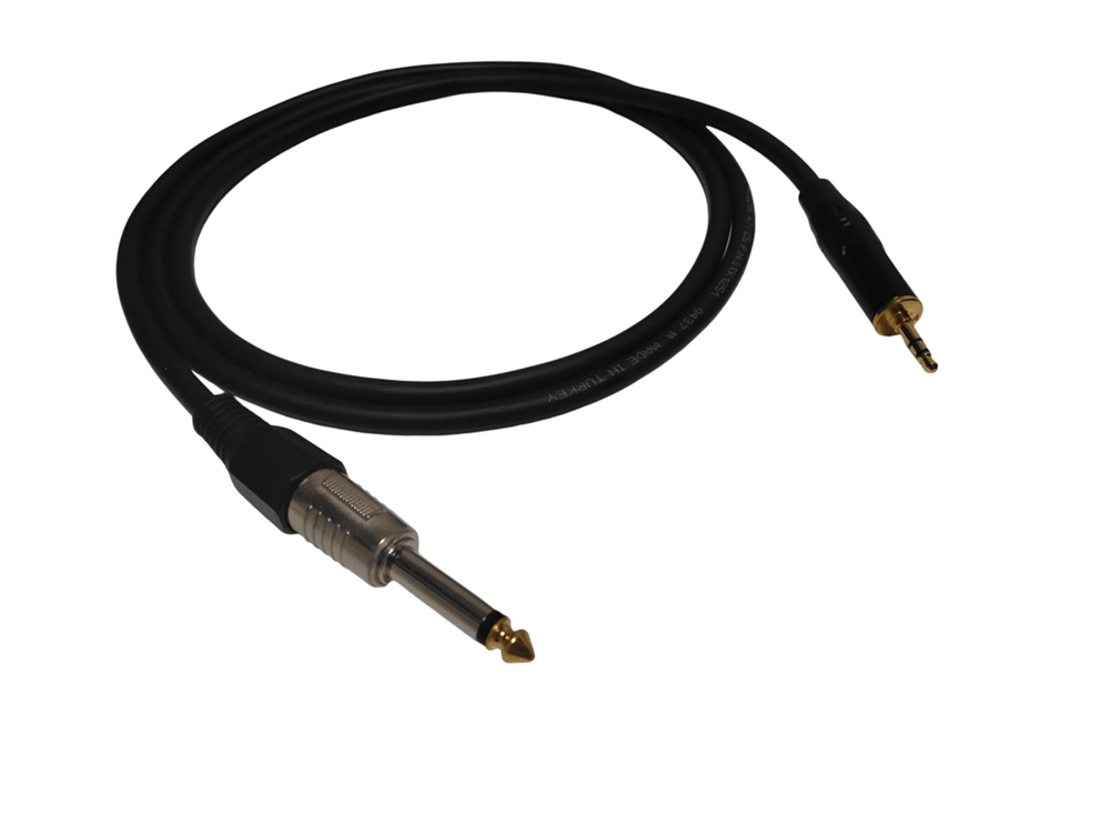 RHN R-35SCM2 3,5 mm Stereo – 6,3 mm Canon Mono Jak 2 Metre AUX Ses Kablosu
