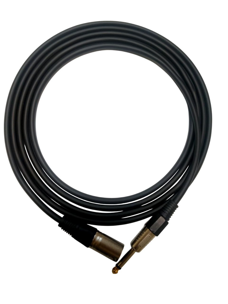 RHN R-CJXLRE10 6,3 mm Canon Mono Jak–XLR Erkek 10 Metre Enstrüman Kablosu