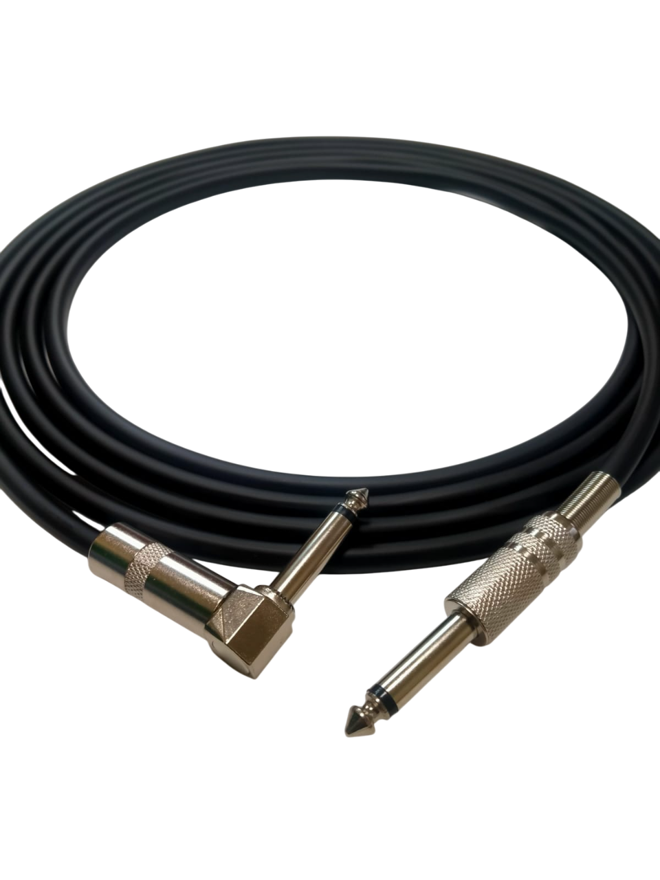 RHN R-SMSL5 Mono 5 Metre Enstrüman Kablosu (Silver Düz–L Tip Jak)