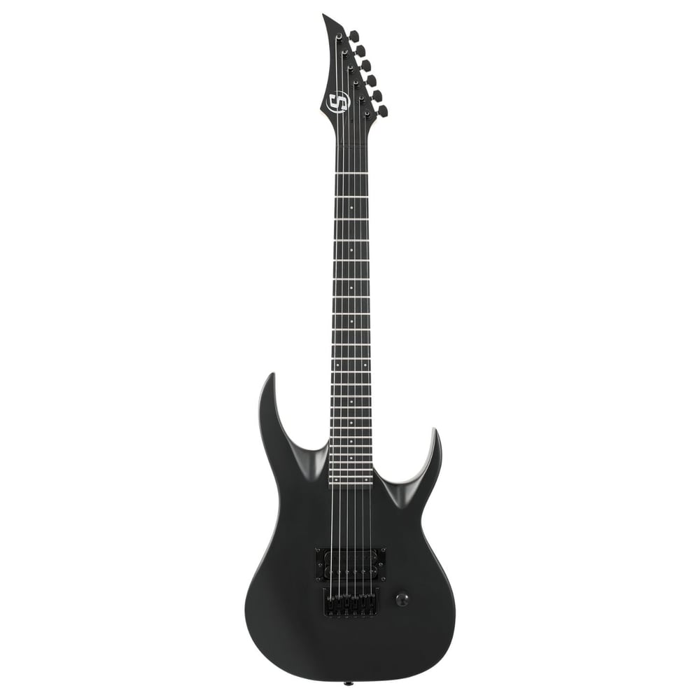 S by Solar AB4.61MC Elektro Gitar 3/4 Carbon Black Matte