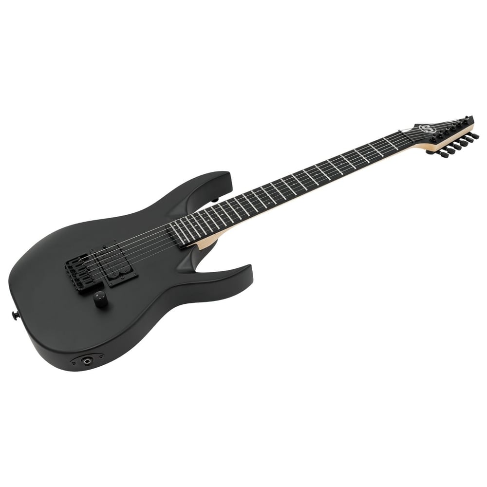 S by Solar AB4.61MC Elektro Gitar 3/4 Carbon Black Matte