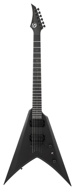 S by Solar VB46C Elektro Gitar Carbon Black Matte