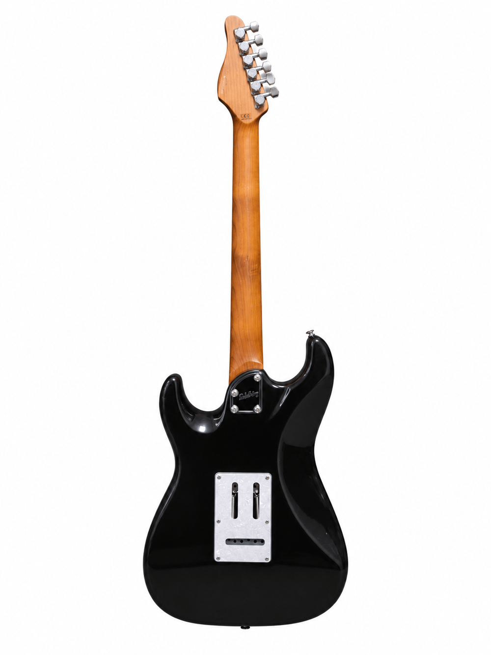 Soloking MS-1 Classic Metallic Black Elektro Gitar (Gigbag Dahil)