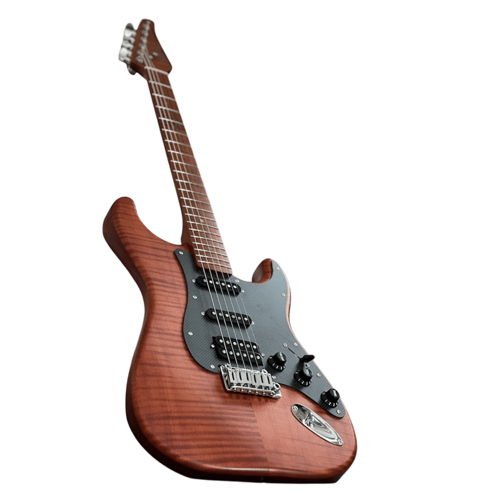 Soloking MS-1 FM Artisan Elektro Gitar Caramel Special Run (Hardcase Dahil)