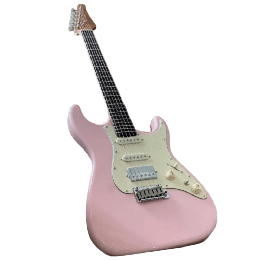 Soloking MS-11 Classic MKII Elektro Gitar Shell Pink Rosewood Klavye (Gigbag Dahil)