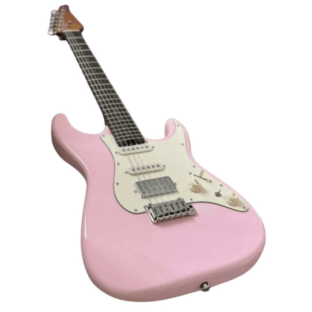 Soloking MS-11 Classic MKII Elektro Gitar Shell Pink Rosewood Klavye (Gigbag Dahil)