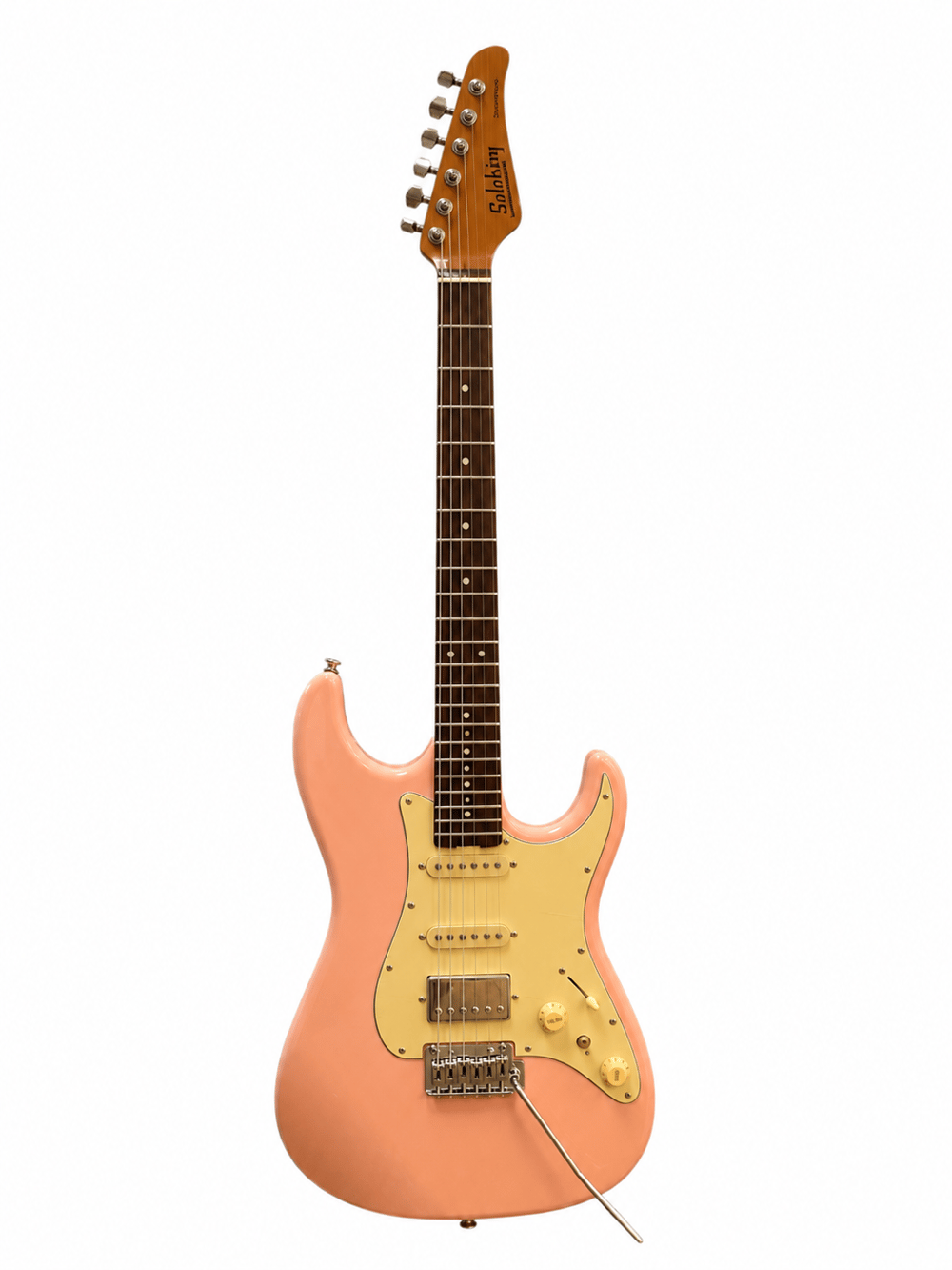 Soloking MS-11 Classic MKII Elektro Gitar Shell Pink Rosewood Klavye (Gigbag Dahil)
