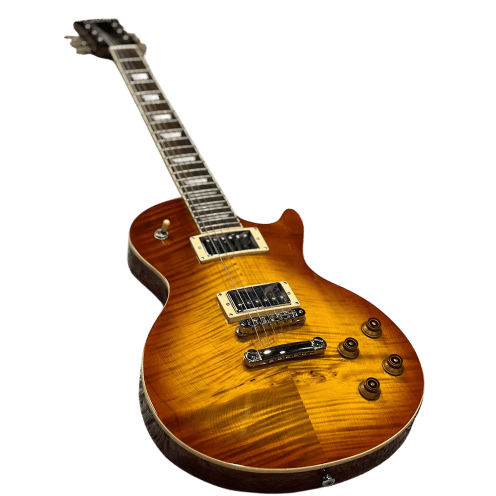 Soloking SLS60FM Deluxe Elektro Gitar Honeyburst (Gigbag Dahil)