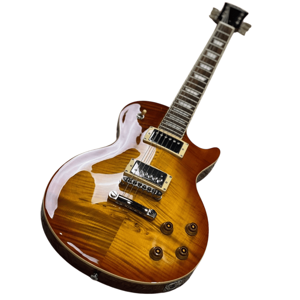 Soloking SLS60FM Deluxe Elektro Gitar Honeyburst (Gigbag Dahil)