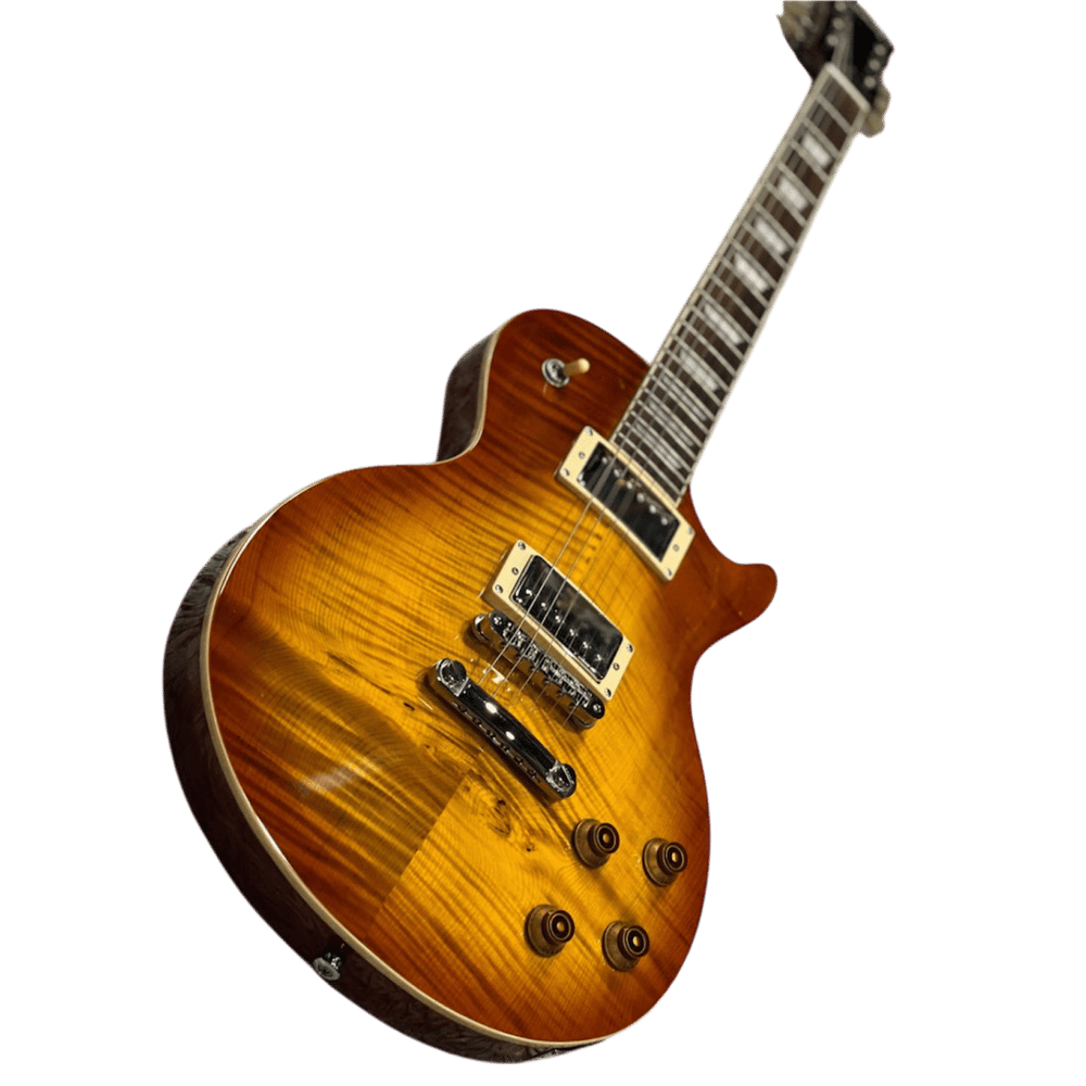 Soloking SLS60FM Deluxe Elektro Gitar Honeyburst (Gigbag Dahil)