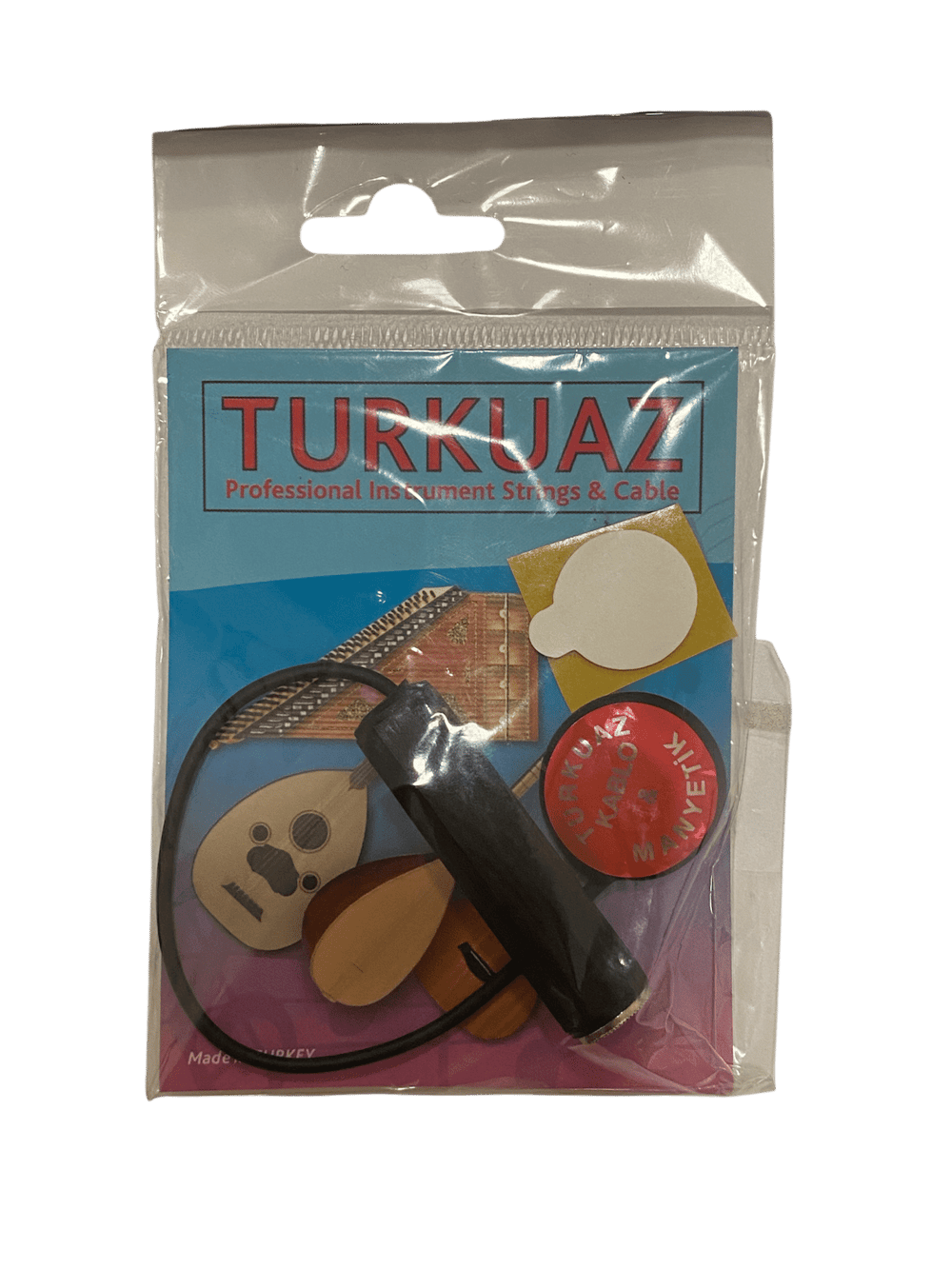 Turkuaz Tekli Silikonlu Kısa Kristal Manyetik